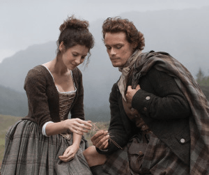 Jamie and Claire