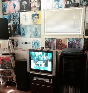 Wayne is a big TV fan