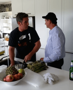 out of the boardroom, into the fishing boat