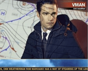 hot cnn weatherman