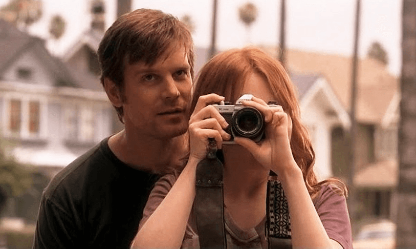 Nate Fisher (Peter Krause) and Claire Fisher (Lauren Ambrose) in the finale of Six Feet Under 
