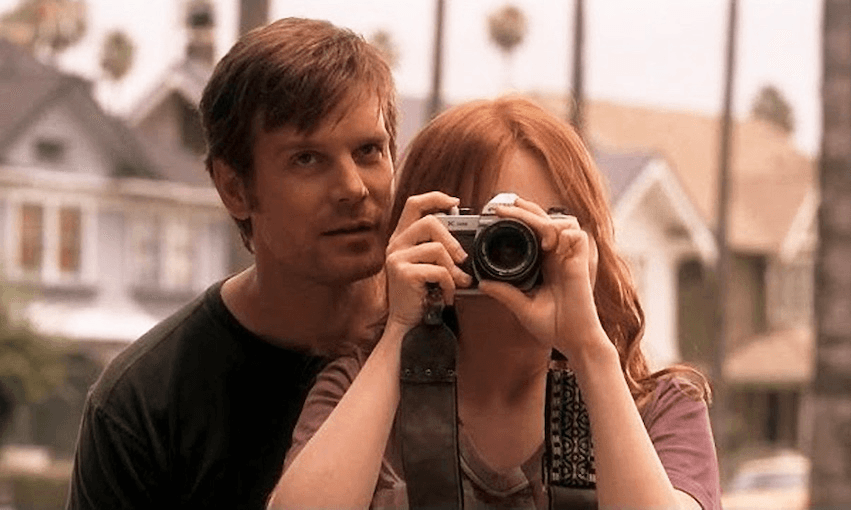 Nate Fisher (Peter Krause) and Claire Fisher (Lauren Ambrose) in the finale of Six Feet Under