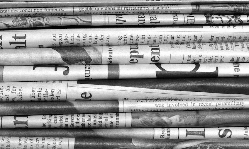 Community newspapers are unable to publish during the lockdown (image: Getty)