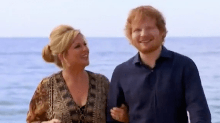 Marilyn teaches Teddy about Vegemite, Teddy teaches Marilyn that not everyone can tan.