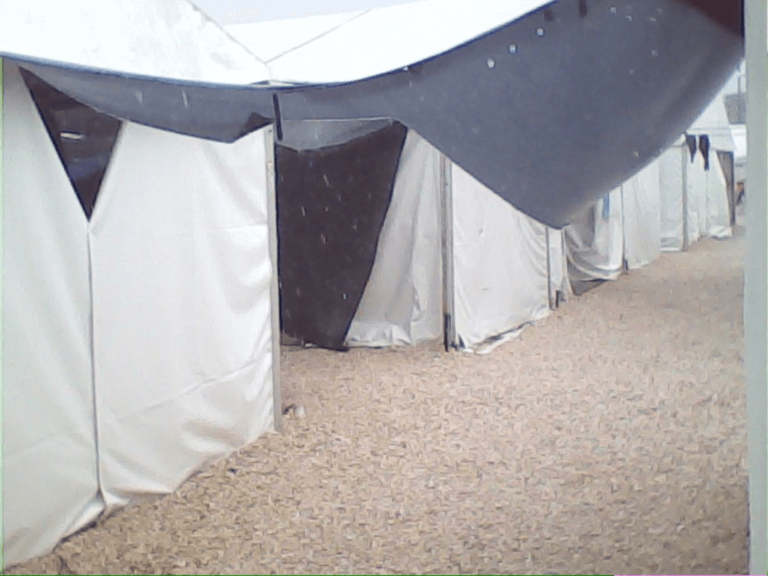 The detention camp on Nauru.