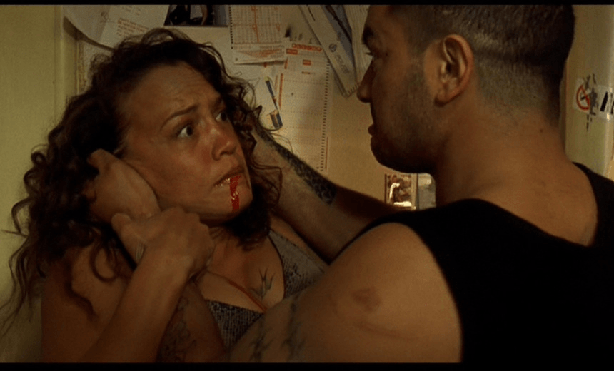 Rena Owen and Temuera Morrison in Once Were Warriors (1994) 
