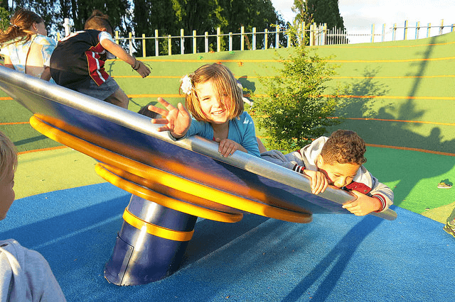 The Margaret Mahy Playground. Photograph: Donna Robertson