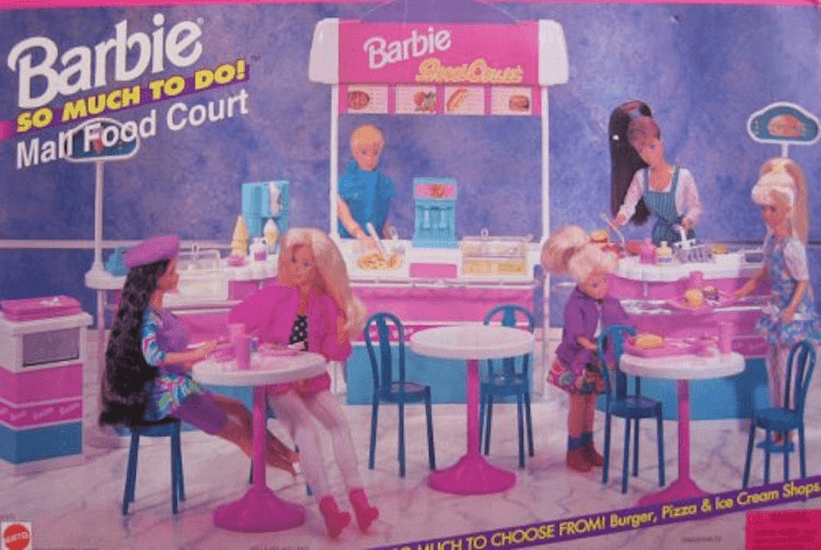 barbie foodcourt