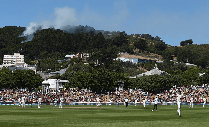 ON REFLECTION, IT WAS PROBABLY A BAD OMEN WHEN THE HILLS BESIDE THE GROUND CAUGHT FIRE 
