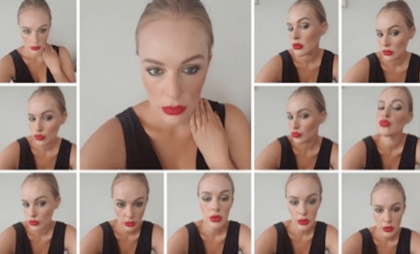 “The day of 100 selfies” – One woman lives like Kim Kardashian for 24 hours