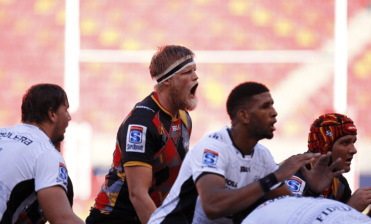 Kings lock John Charles Astle yells before losing to the Chiefs. Photo / Getty