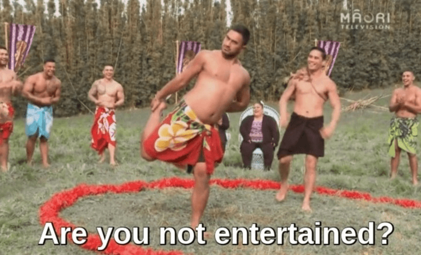 “They’re just showing off their muscles” – Judging the uso of Game of Bros with Aunty Henga