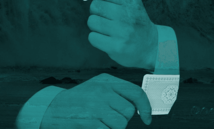 Climate Cheats: A detail from the cover illustration for the Morgan Foundation report 
