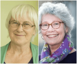 Adrienne Jansen and Liz Grant