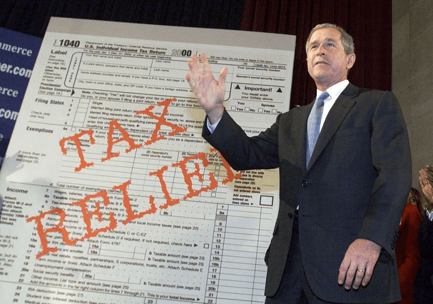 The 'tax relief' framing casts taxation as a malady.