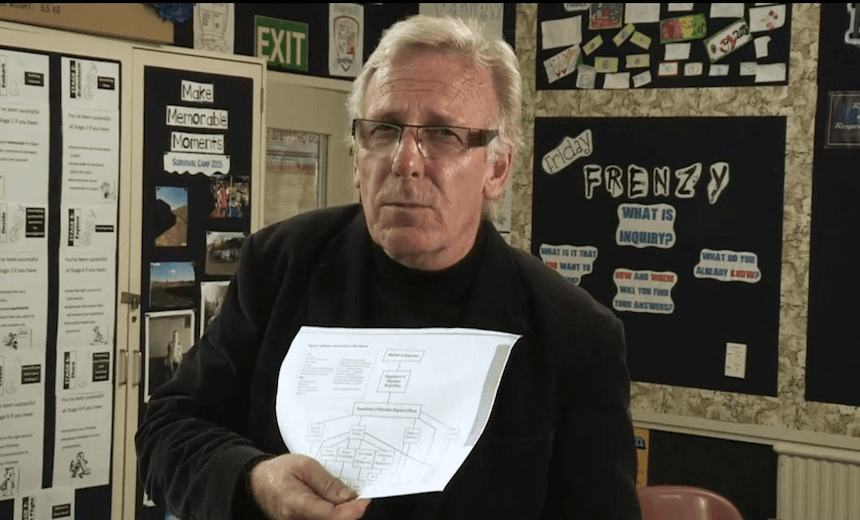 Bryan Bruce is a bad teacher 
