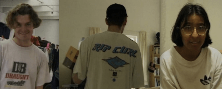 Craig, Jeffrey and Ceilla: cool t-shirts.