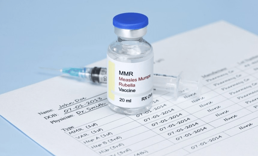 The MMR vaccine: prevents measles, has no link to autism, according to actual, real scientists. Photo: Istock