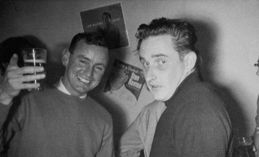 Maurice Gee and James K Baxter 
