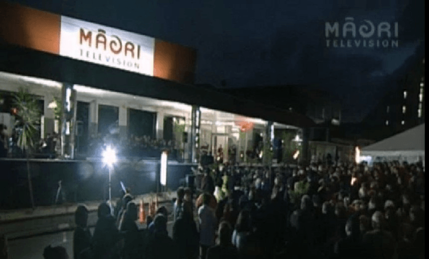 The launch of Māori Television in 2004. 
