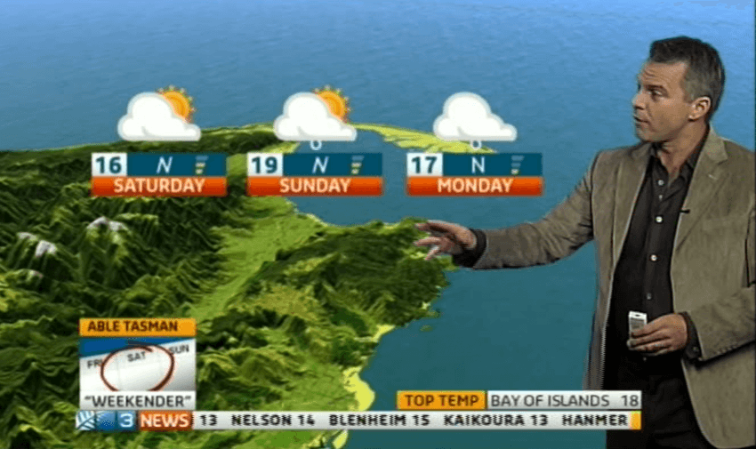 Weather man Mike Hall considers where to take his PLB out for a spin