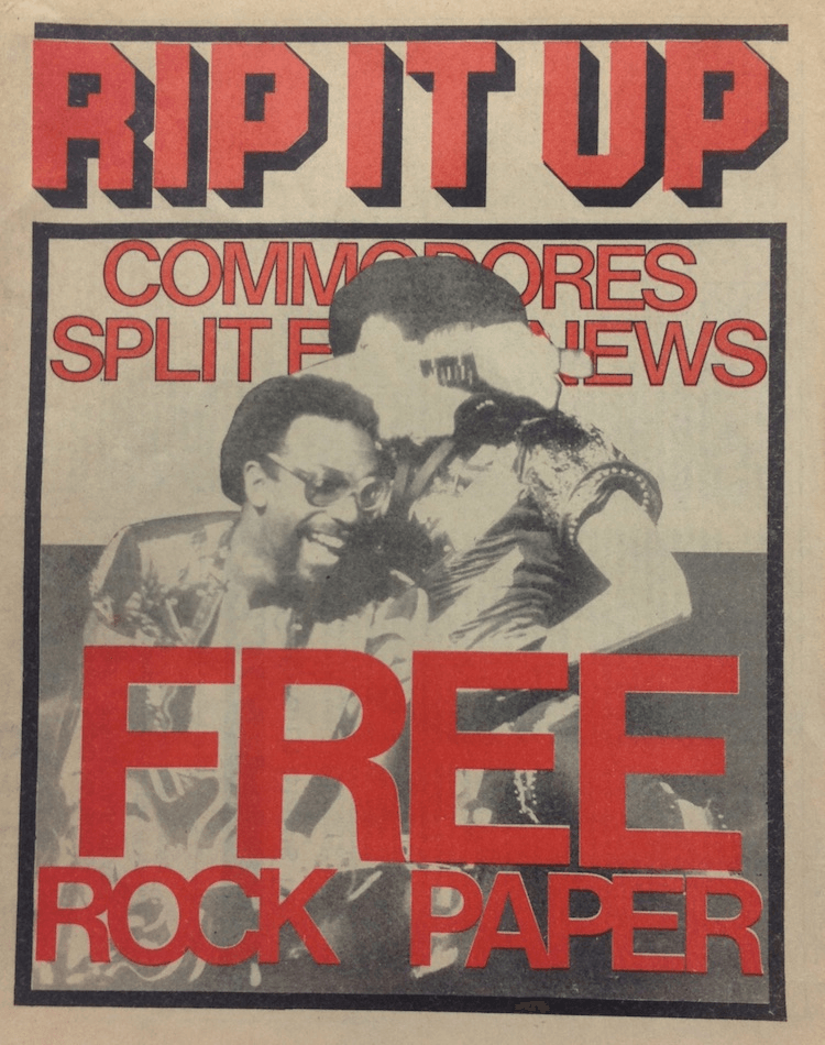 Rip It Up Issue 1 (Source: RIUclassic.tumblr.com)