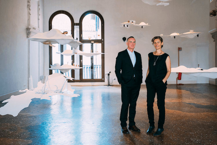 Future Islands curator Charles Walker and associate curator Kathy Wagorn. Photo: David St George