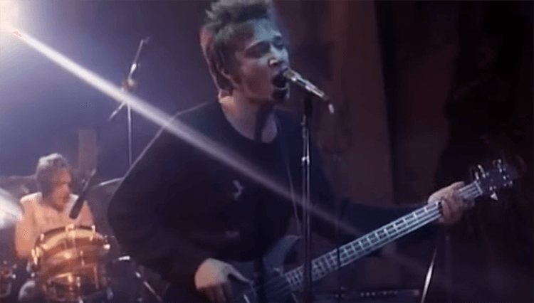 Richard Hell, performing in the movie Blank Generation, (1980) Credit: Youtube