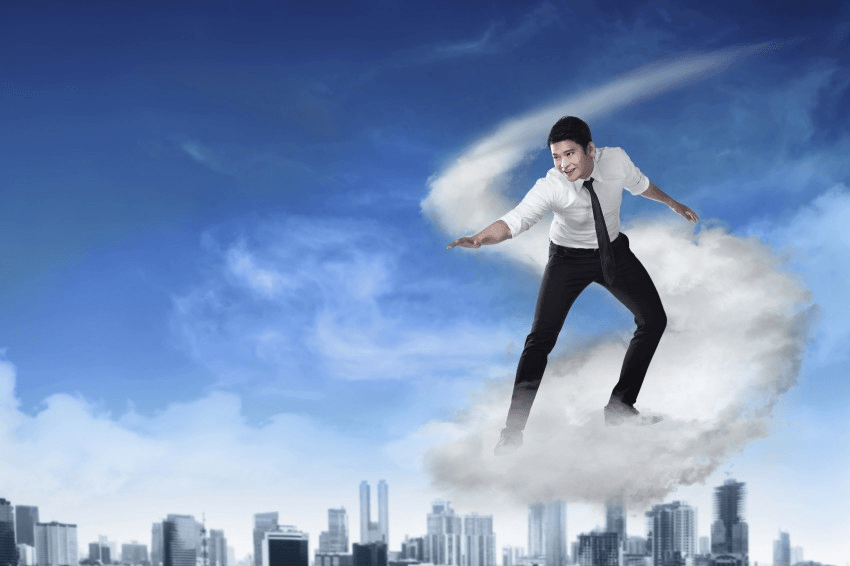 An ordinary hardworking individual surfs the knowledge wave in cloud computing