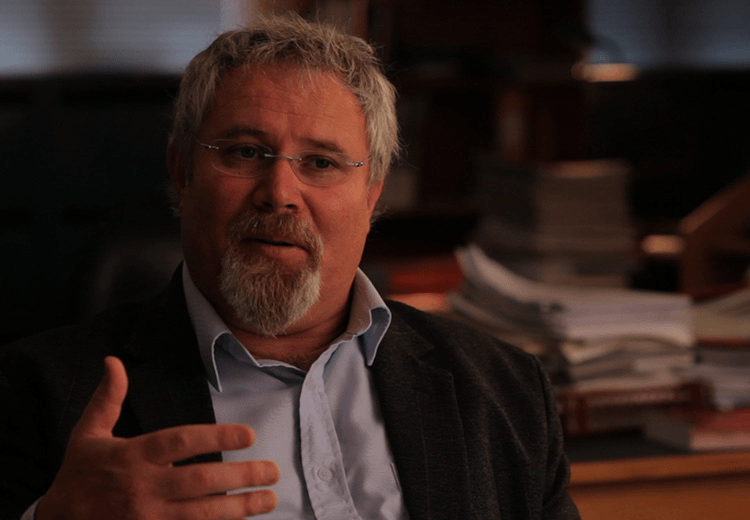 Richie Poulton of the Dunedin Study. (Still from the Why Am I series. ) 

