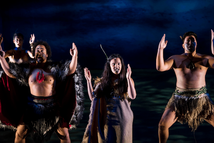 Kapa Haka Tale, choreographed by Corey Baker. Photo: Tim Cross