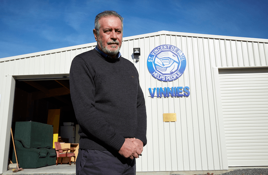 Mike Rolton, general manager of St Vincent de Paul, Hamilton. Photo: Kaycie O'Connor