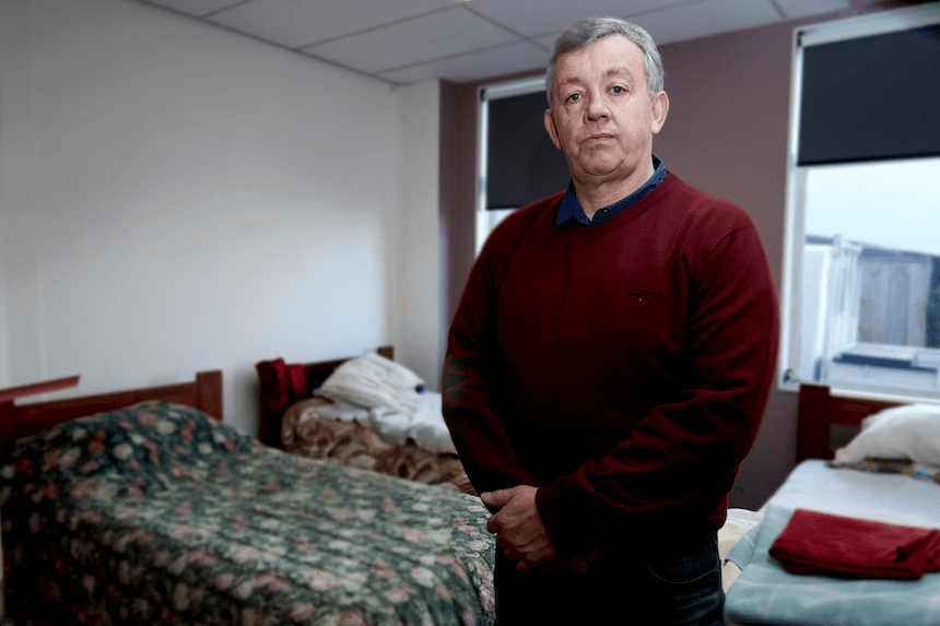 Hamilton Christian Night Shelter manager Peter Humphries. Photo: Kaycie O'Connor