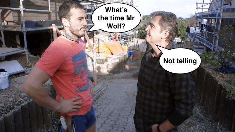 What's the time mr wolf