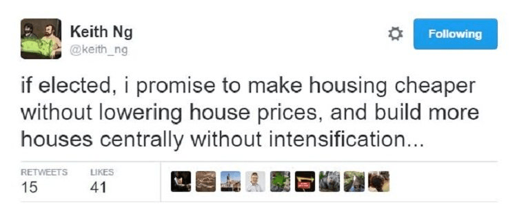 NICK SMITH'S HOUSING POLICY.