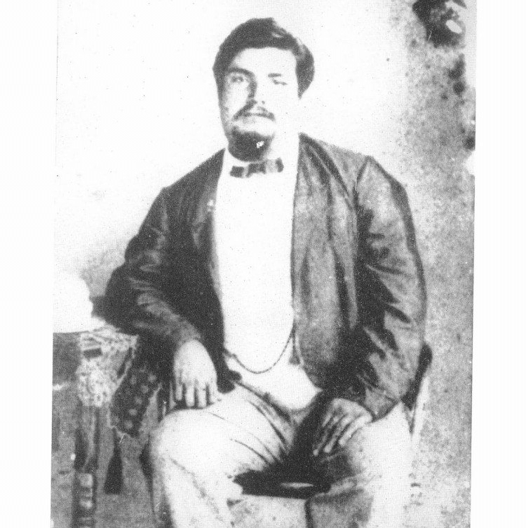 The only know photograph of William 'Bully' Hayes