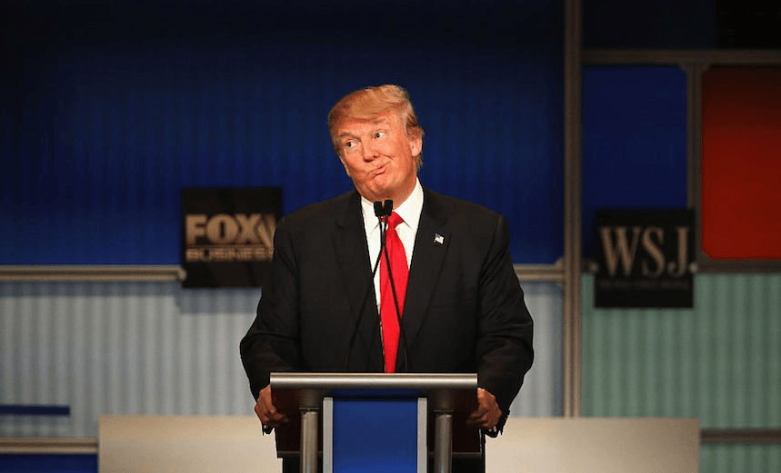 Donald J. Trump, possible next President of the United States (Photo by Scott Olson/Getty Images)