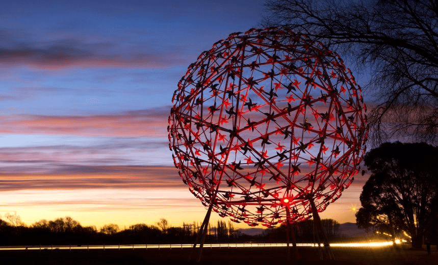 Neil Dawson, ‘Fanfare’ sculpture, Christchurch 
