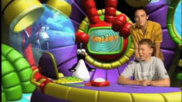 An old, bad image of Matt Gibb on Squirt