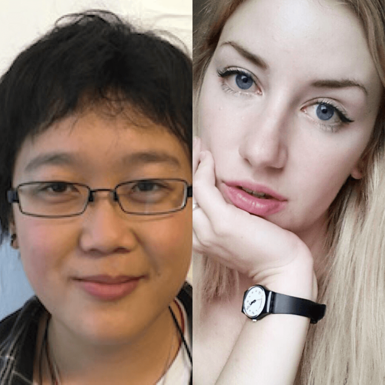 Katie Parker and River Lin