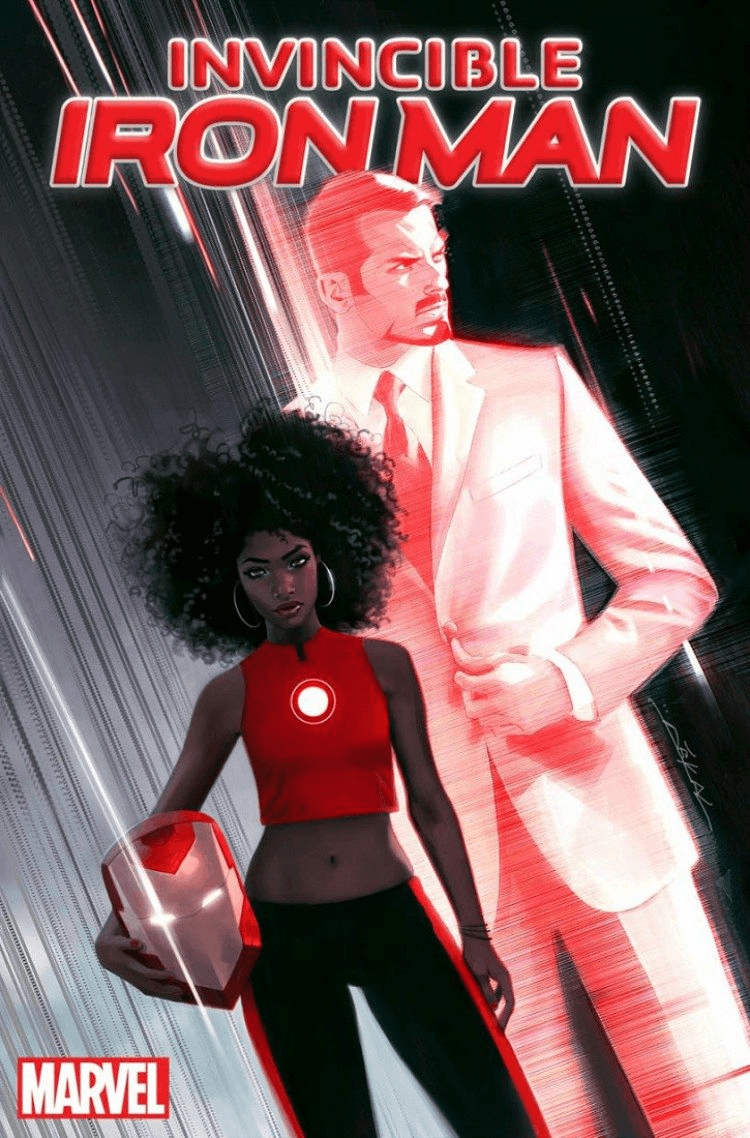 Riri Williams couldn’t even have her first promo image to herself