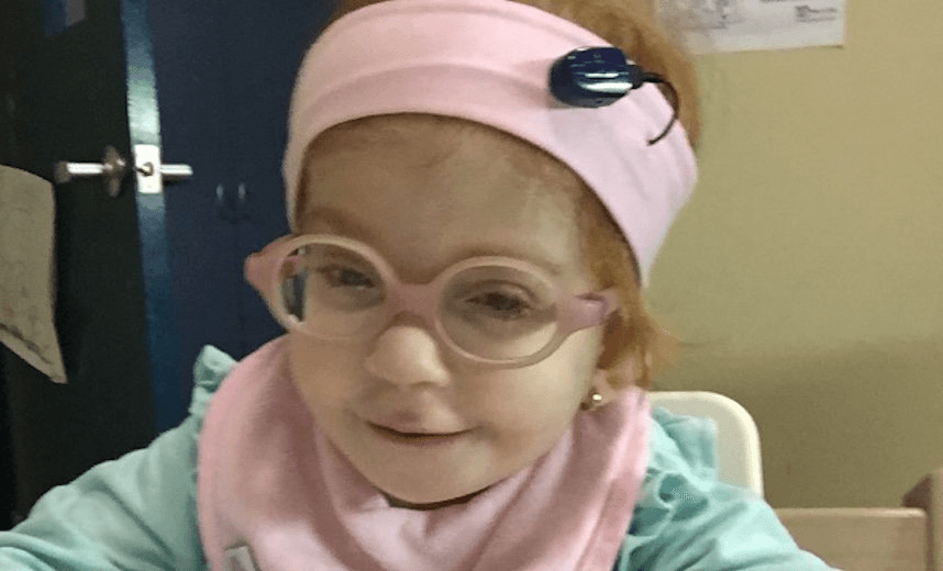 Regan Hooker and Wayne Ball’s daughter Aria. Photo: GoFundMe.com/angels-for-aria 
