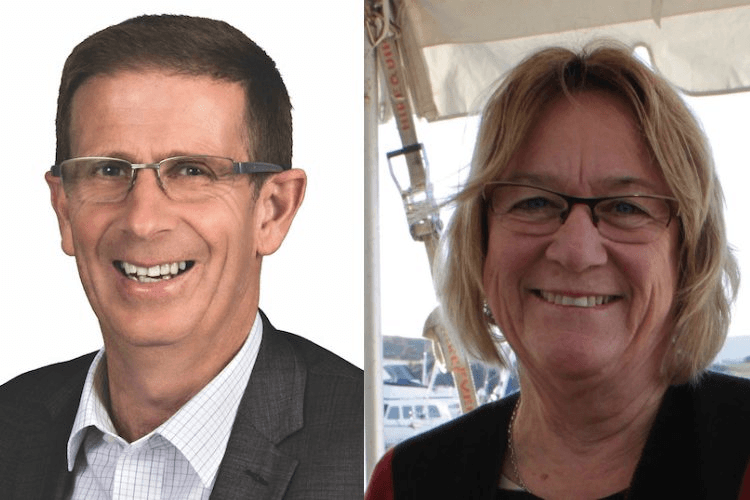 Calum Penrose and Penny Webster