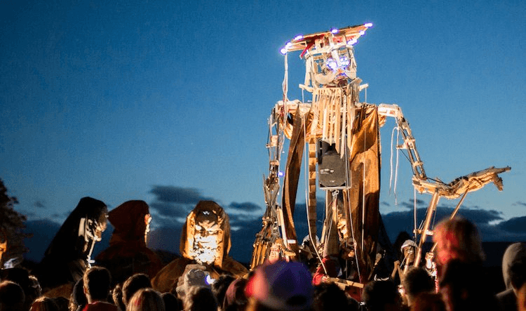 An installation at FESTA 2013. Photo: Jonny Knopp