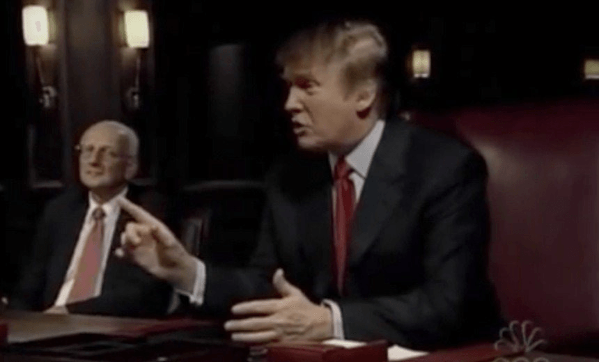 A brief history of Donald Trump being a plonker on The Apprentice