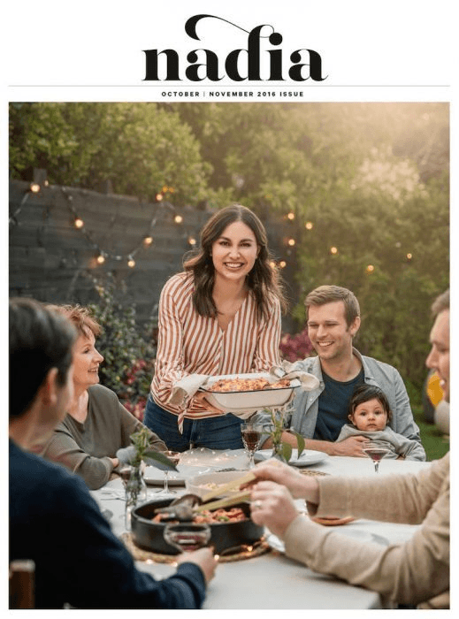 The first issue of Nadia magazine