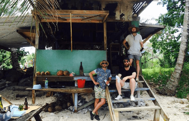 The DLC crew on location