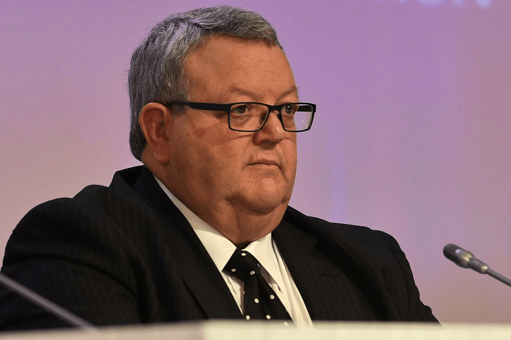 Gerry Brownlee, Mr Blindsided under lockdown earlier in the day after police shot a man dead in an apparent drug-related incident outside the venue, according to a police statement. AFP PHOTO / ROSLAN RAHMAN (Photo credit should read ROSLAN RAHMAN/AFP/Getty Images)
