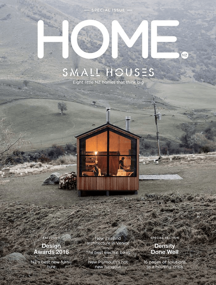 THE 2016 'SMALL HOMES' ISSUE OF HOME NZ