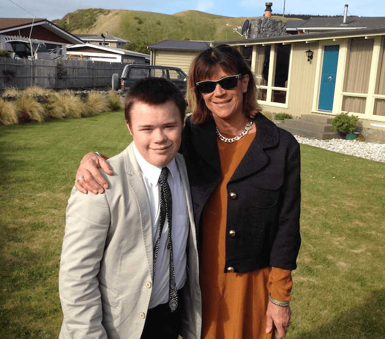 Rufus and mum (Esther) at his high school graduation